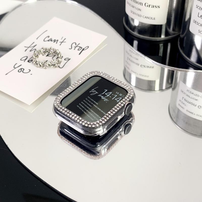 Apple Watch Case with Double Row Diamonds (iWatch SE)